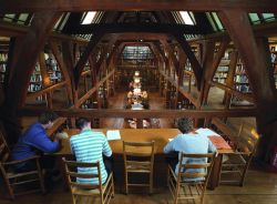 The library at the Bedales Schools